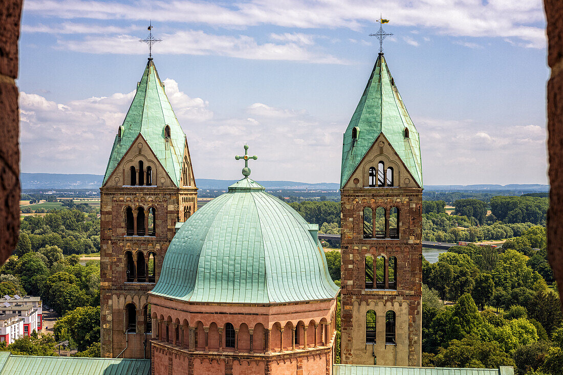 Kaiserdom Speyer, Rheinland-Pfalz, Deutschland