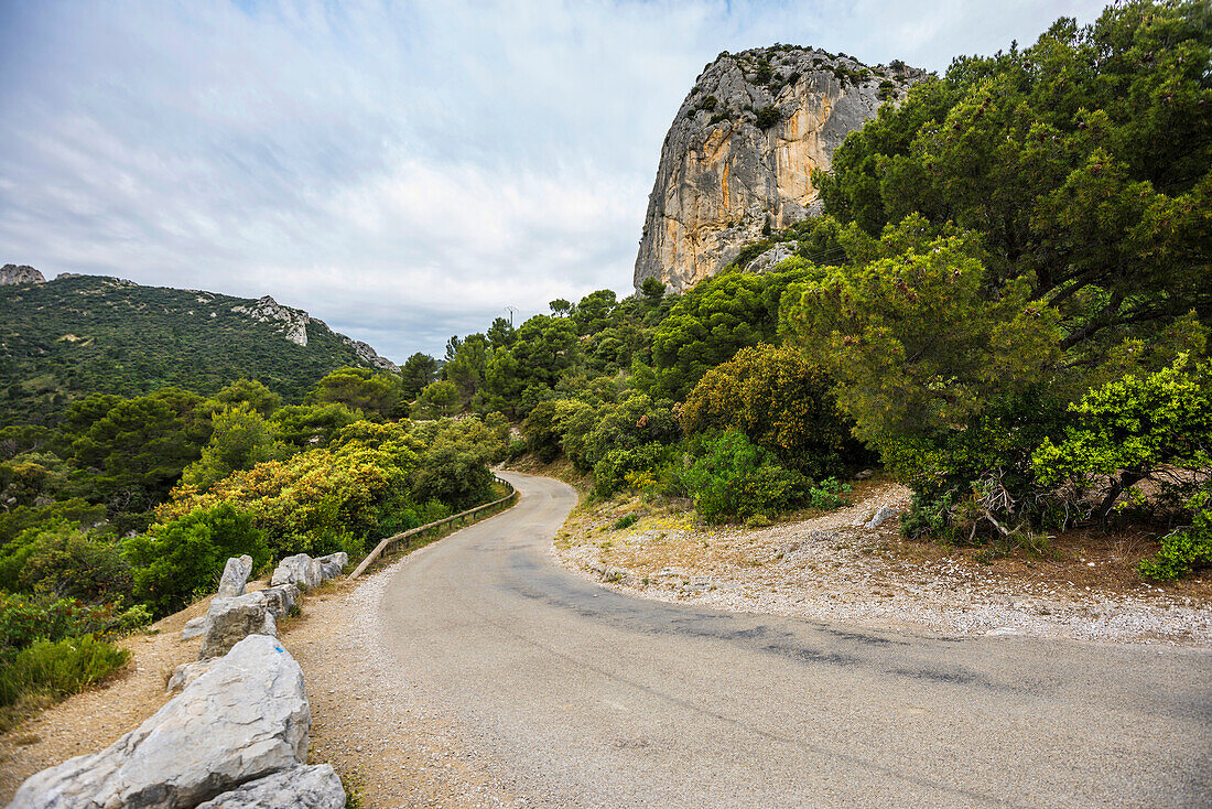 Dentelles de Montmirail, Vaucluse Department, Provence, Provence-Alpes-Cote dAzur, France