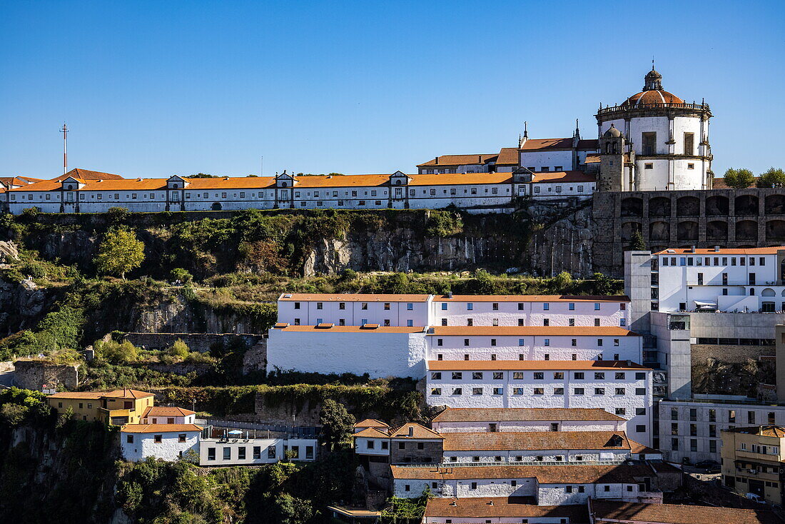 Blick auf die Serra do Pilar, Porto, Portugal, Europa