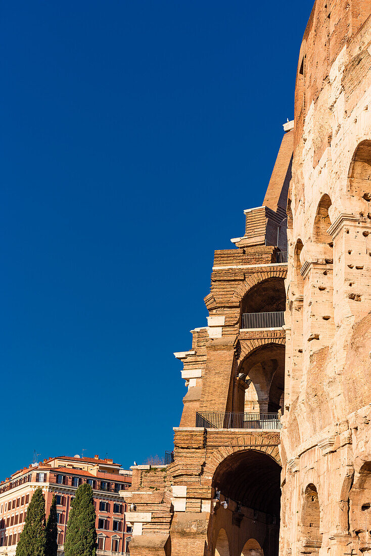 Antike Ruinen, Kolosseum, Rom, Italien
