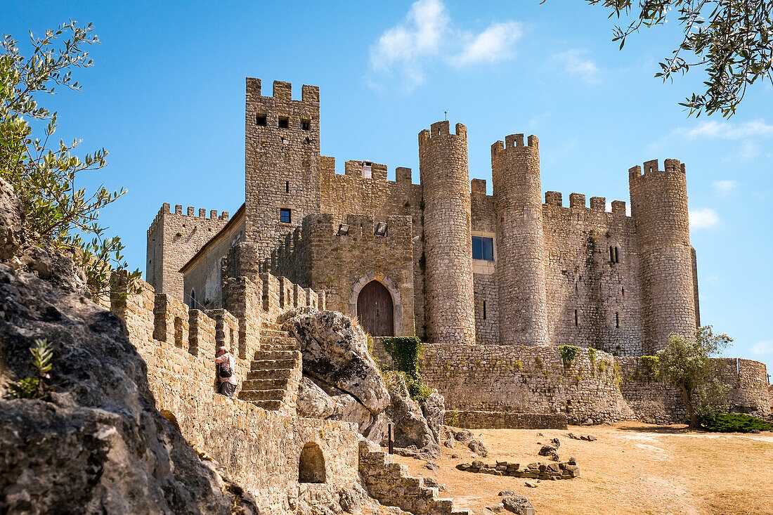 Portugal, Obidos, Ancient castle fortress