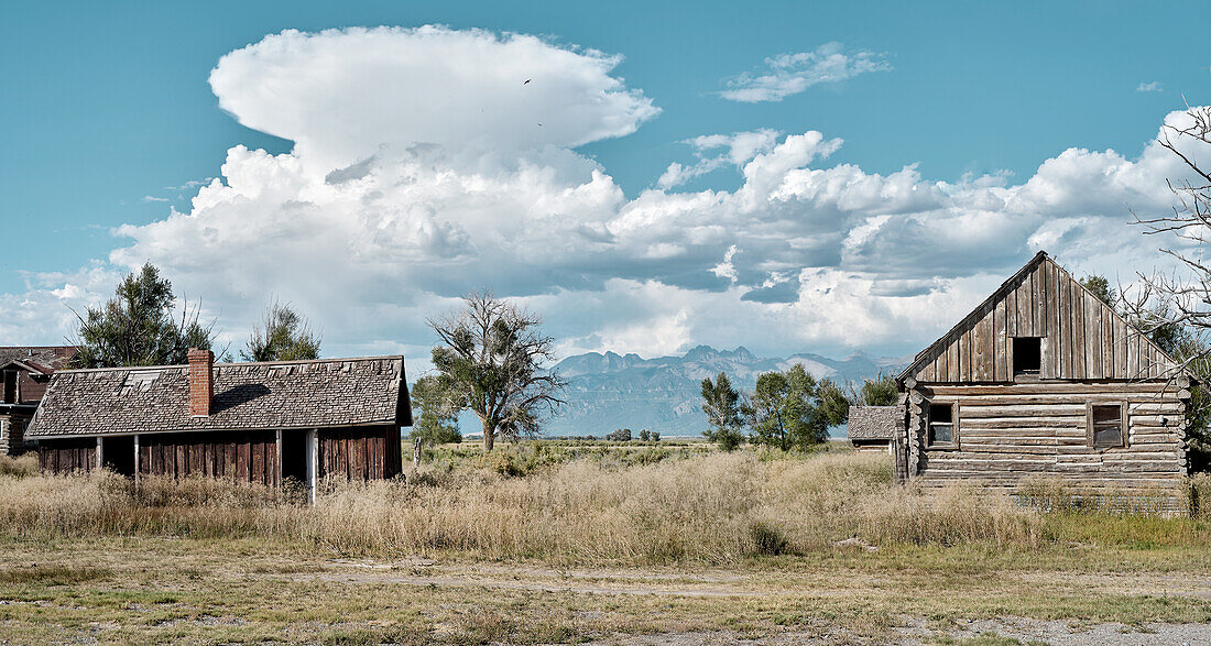 Ländliche verlassene Scheune im südlichen Colorado, USA