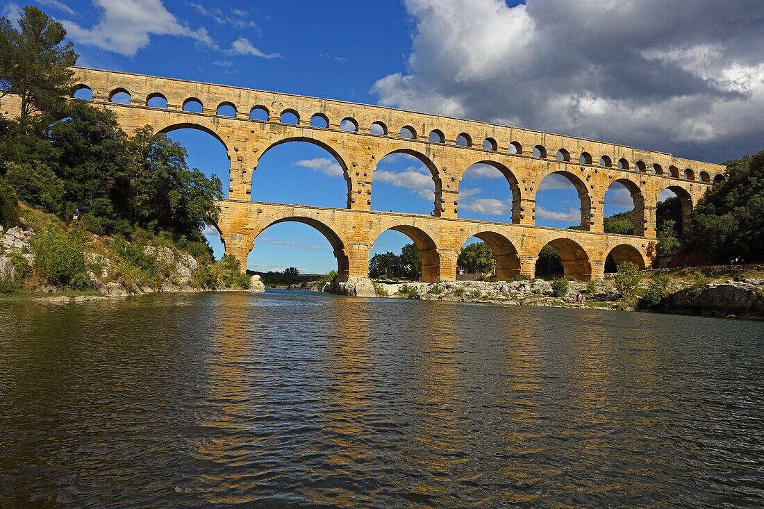 Pont du Gard, Vers-Pont-du-Gard, Gard, Occitania, France