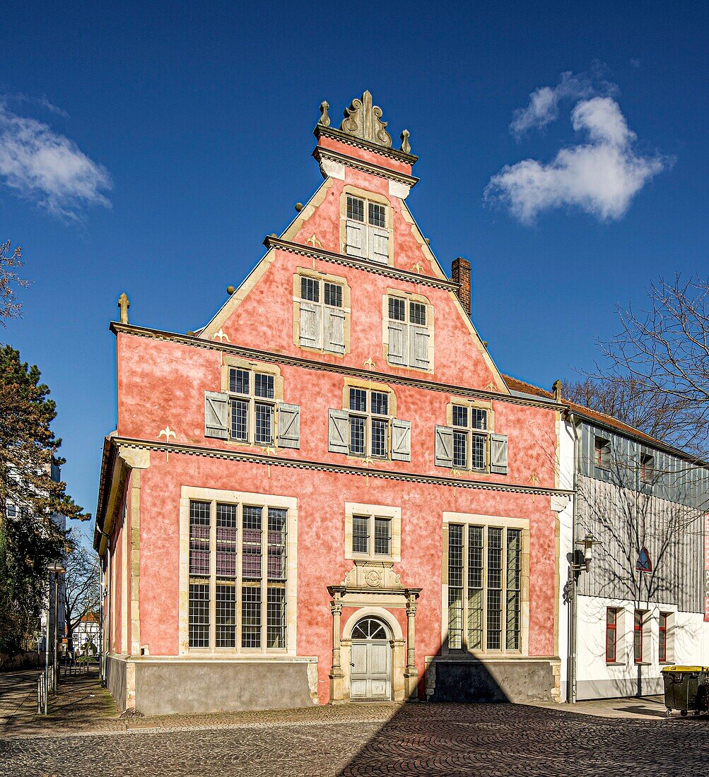 Früherrenhaus in der Herforder Neustadt, Herford, Nordrhein-Westfalen, Deutschland