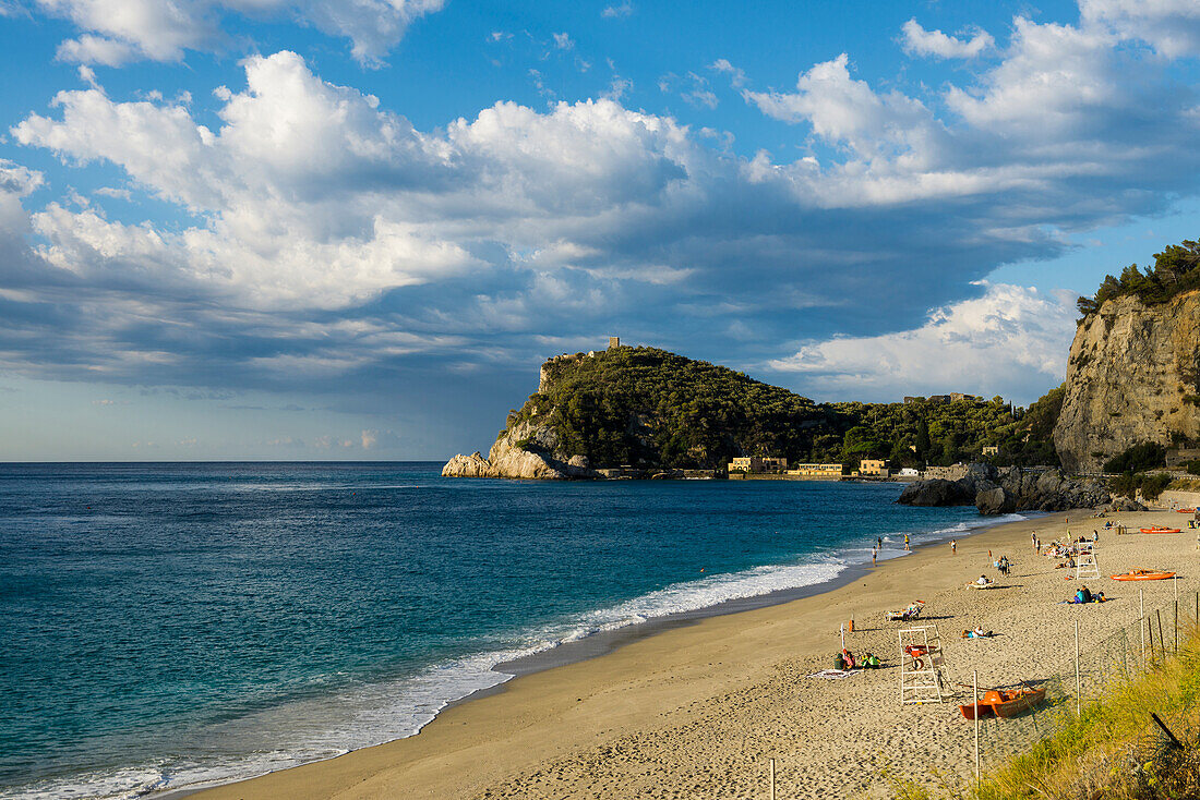 Beach, Spiaggia Libera, Varigotti, Finale Ligure, Riviera di Ponente, Liguria, Italy