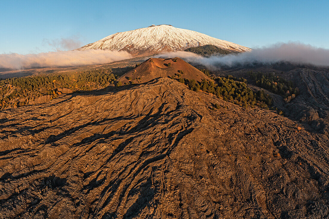 Etna in autumn, Catania, Sicily, Italy, Europe