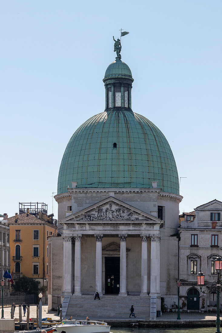 Kirche San Simeone Piccolo. Venedig, Venetien, Italien