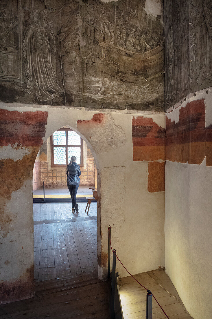 Museum von Schloss Runkelstein, Bozen, Trentino, Südtirol, Italien, Alpen, Europa