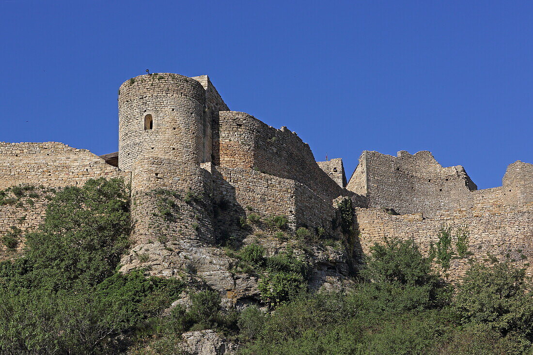 Mornas Fortress (11th-14th centuries), Vaucluse, Provence-Alpes-Côte d'Azur, France