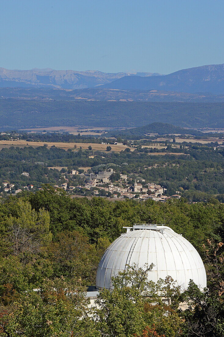 Sternwarte in Saint-Michel-l'Observatoire, Alpes-de-Haute-Provence, Provence-Alpes-Côte d'Azur, Frankreich