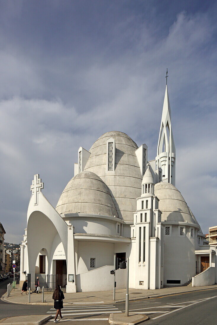 Kirche Eglise Jeanne d'Arc, Stadtteil Liberation, Nizza, Alpes-Maritimes, Provence-Alpes-Côte d'Azur, Frankreich