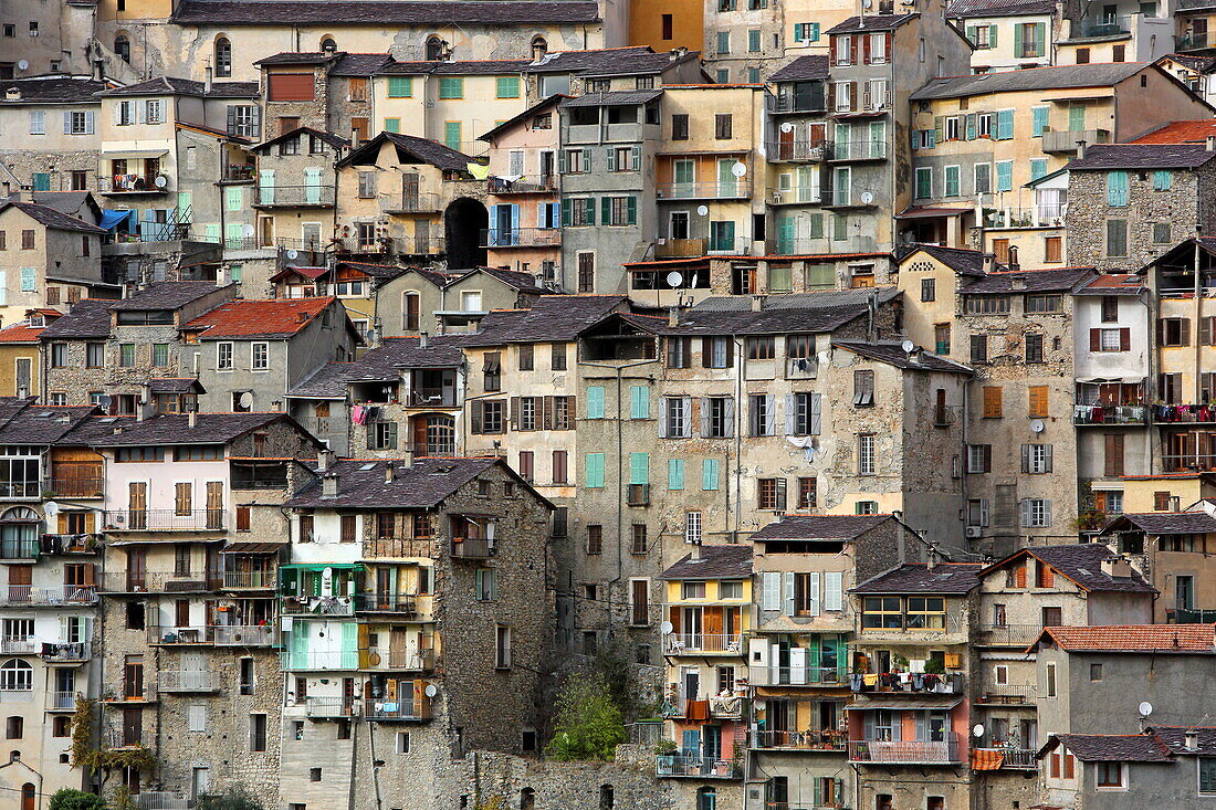 Saorge, Alpes-Maritimes, Provence-Alpes-Côte d'Azur, France