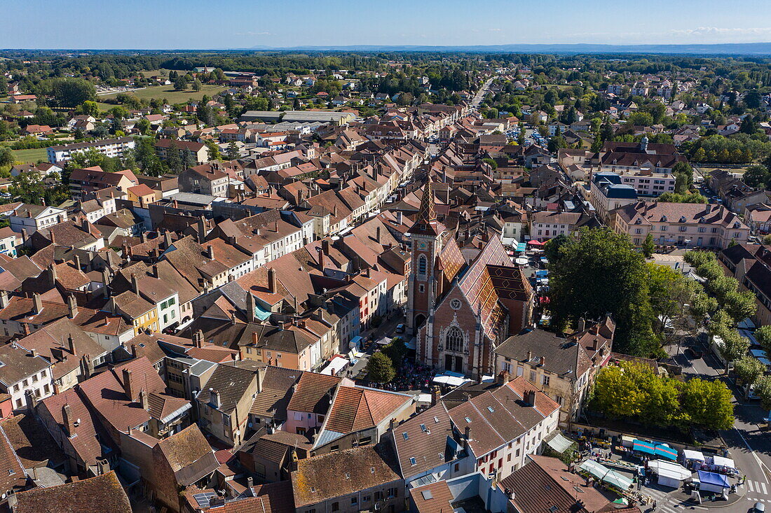 Louhans, Saône-et-Loire, France