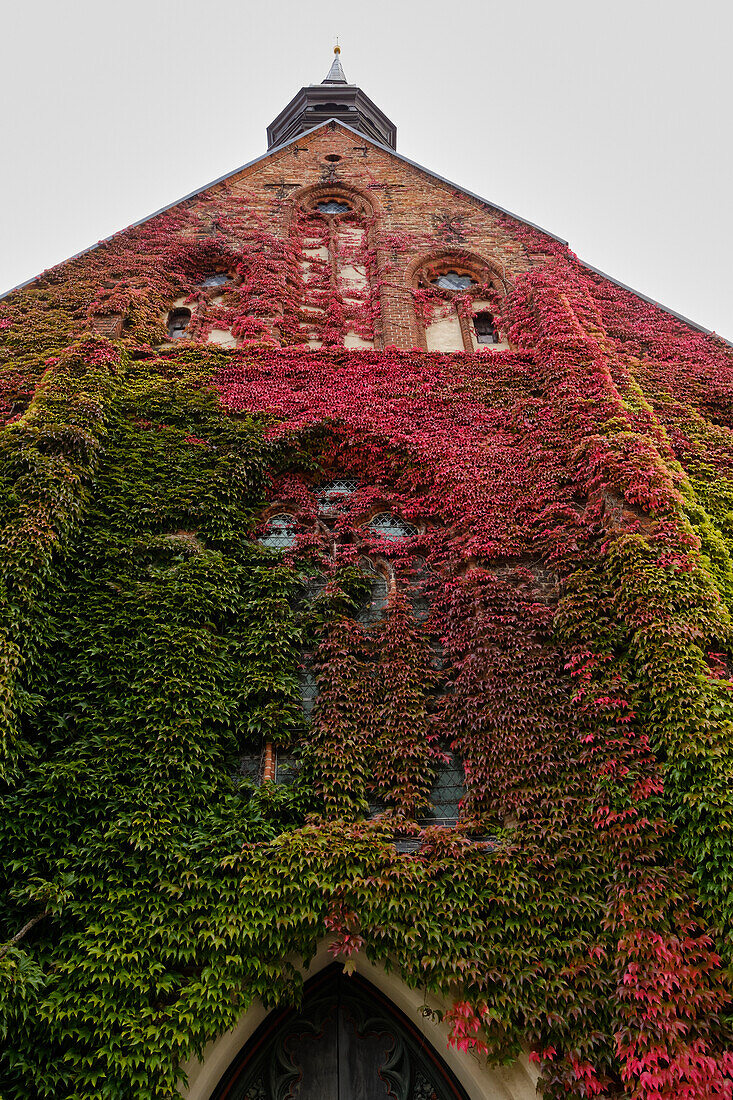 Heilgeistkirche und Kloster in der Weltkulturerbe und Hansestadt Stralsund, Mecklenburg-Vorpommern, Deutschland