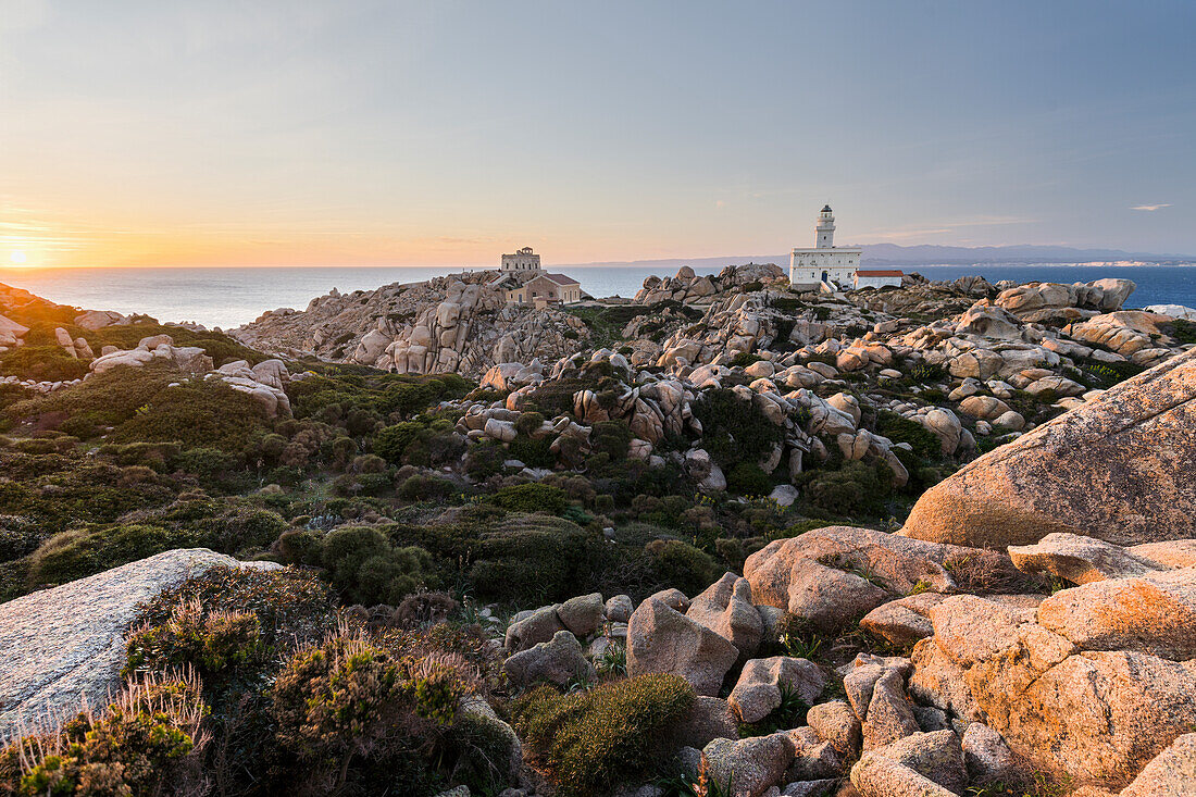 Faro Capo Testa, Gallura, Sardinia, Italy