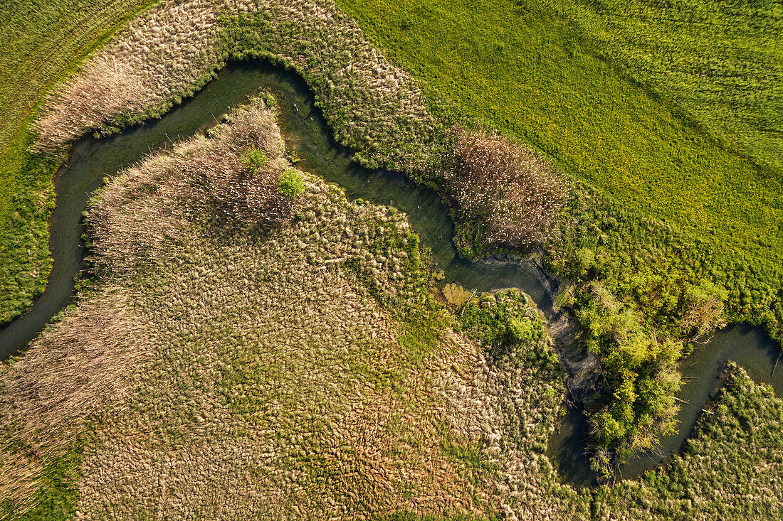 River Hürbe in the Lone valley near Charlottenhöhle, Heidenheim district, Swabian Jura, Baden-Wuerttemberg, Germany, Europe