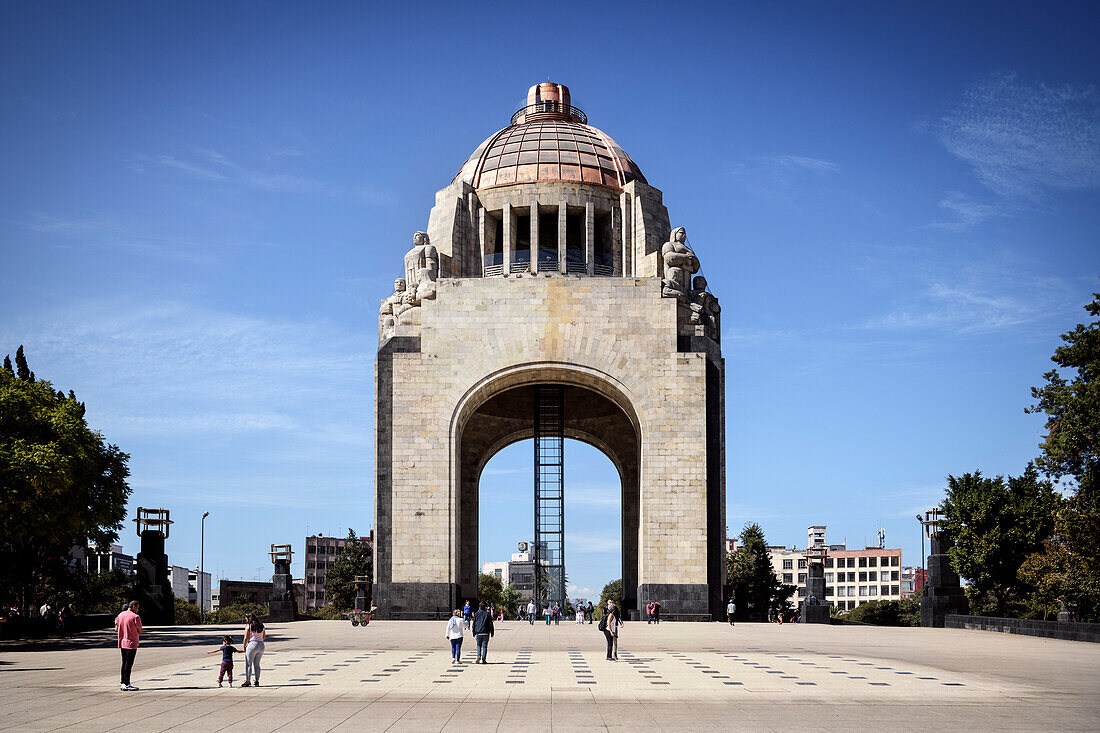 &quot;Monumento a la Revolución&quot; monument, Mexico City, Mexico, North America, Latin America, UNESCO World Heritage