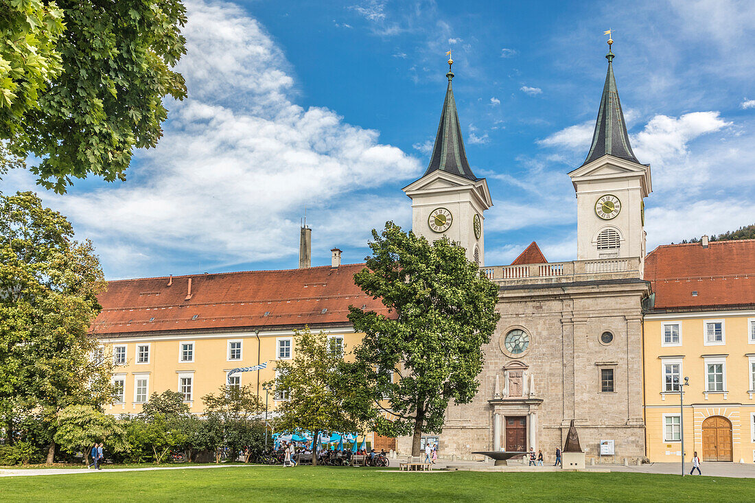 Kloster Tegernsee in Tegernsee, Oberbayern, Bayern, Deutschland