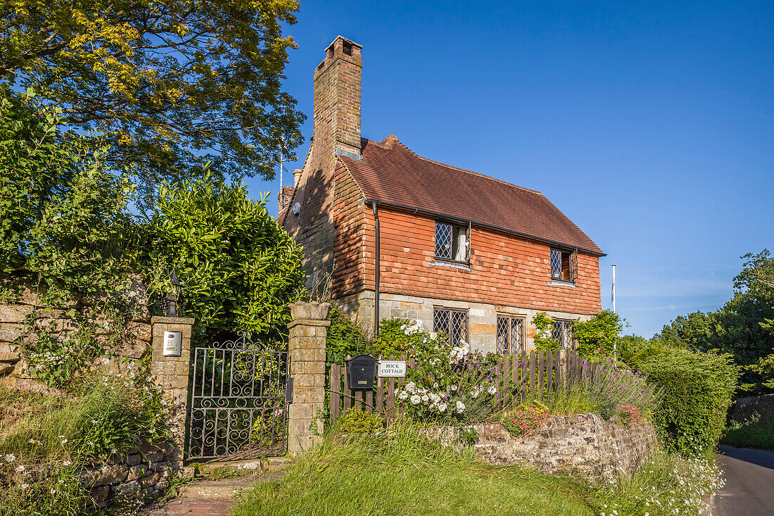 Old cottage in the village of Slaugham, West Sussex, England