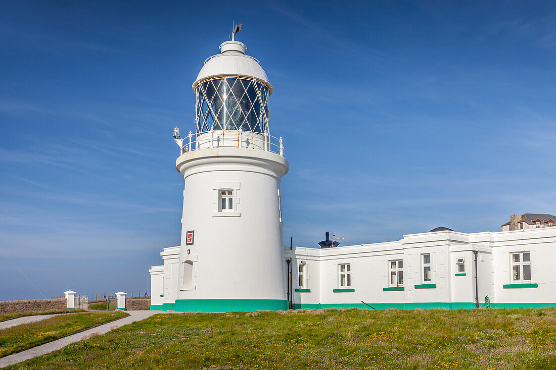 Pendeen Lighthouse, Penwith-Halbinsel, Cornwall, England