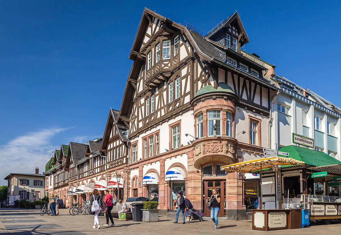 Marktplatz von Bad Homburg vor der Höhe, Taunus, Hessen, Deutschland