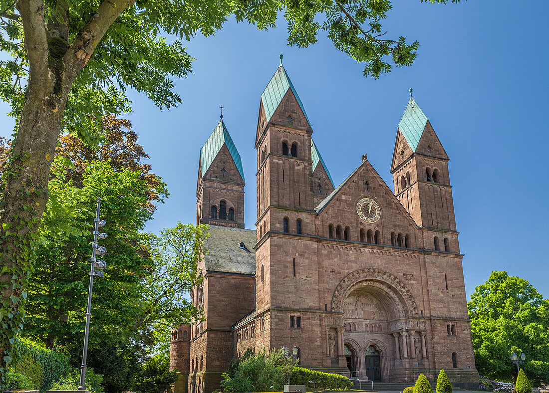 Erlöserkirche in Bad Homburg vor der Höhe, Taunus, Hessen, Deutschland