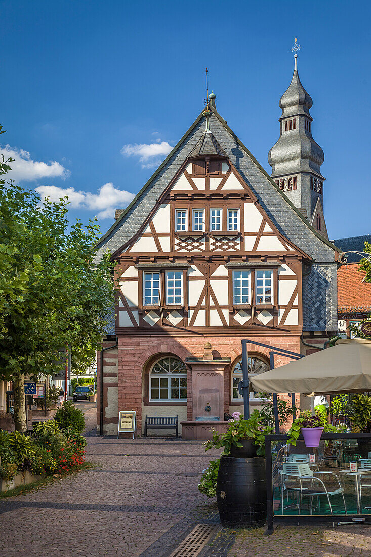 Old Town Hall of Hofheim am Taunus, Taunus, Hesse, Germany