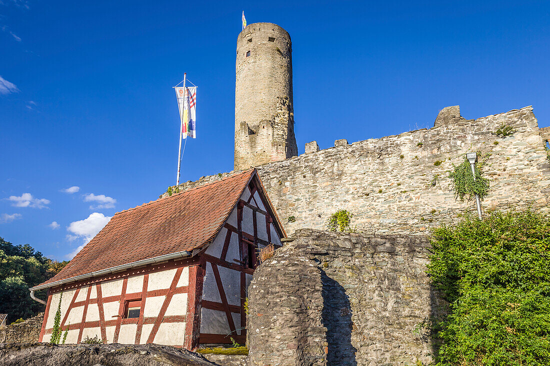 Eppstein Castle, Taunus, Hesse, Germany