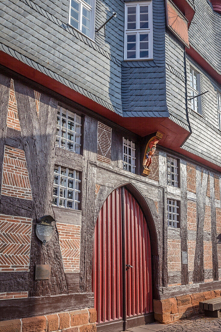 Historic Town Hall in Frankenberg (Eder), Hesse, Germany