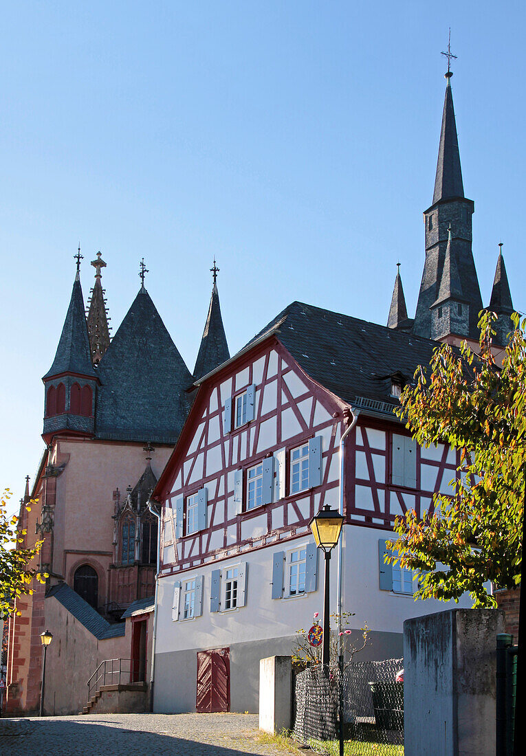 Altstadt von Kiedrich, Rheingau, Hessen, Deutschland