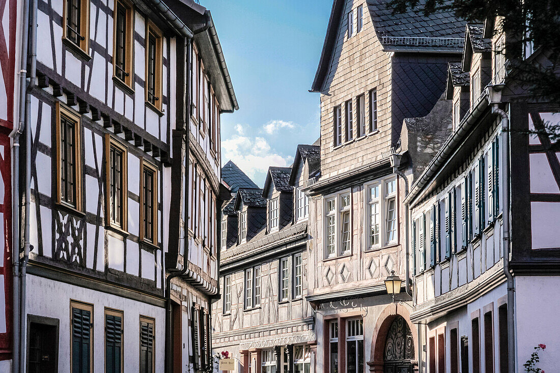 Altstadt von Eltville, Rheingau, Hessen, Deutschland