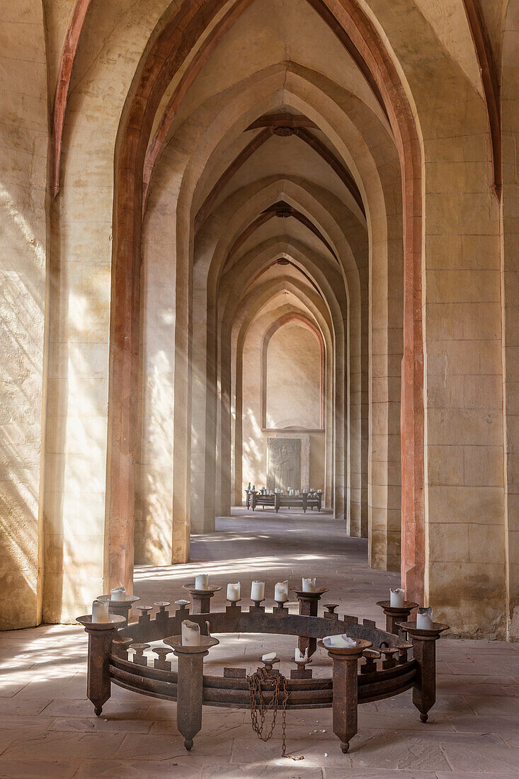 Abbey church of the Cistercian monastery in Eberbach near Kiedrich, Rheingau, Hesse, Germany