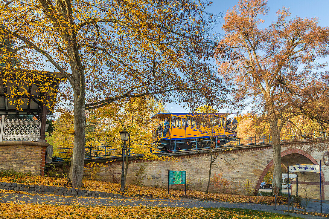 Nerobergbahn, Wiesbaden, Hesse, Germany