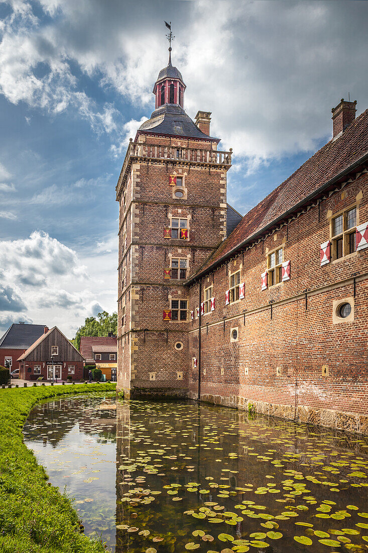 Schloss Raesfeld, Münsterland, Nordrhein-Westfalen, Deutschland