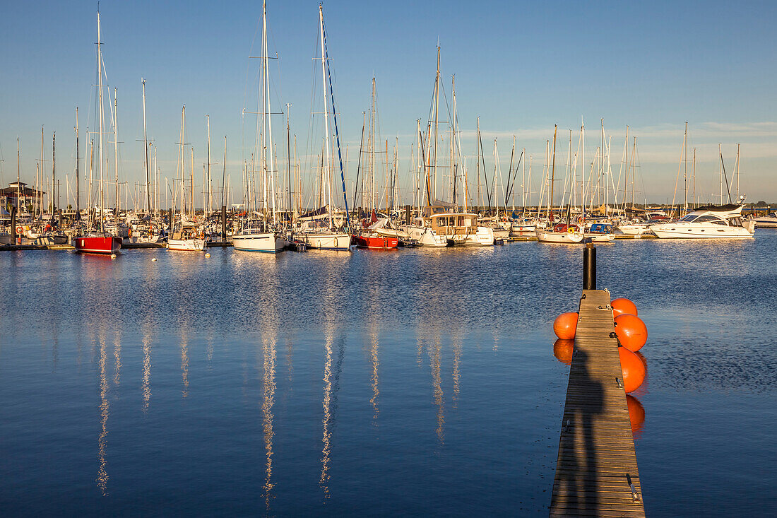 Marina Weiße Wiek in Boltenhagen, Mecklenburg-Vorpommern, Norddeutschland, Deutschland