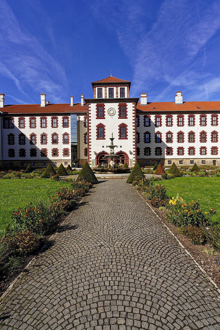 Castle Elisabethenburg of Meinigen, district of Schmalkalden-Meiningen, Thuringia, Germany