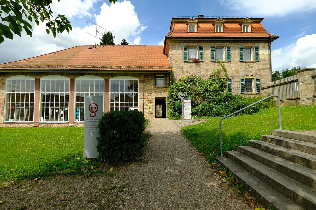 Museum Obere Saline, the Bismarck Museum, in the Staatsbad Bad Kissingen, UNESCO World Heritage Site, Lower Franconia, Franconia, Bavaria, Germany
