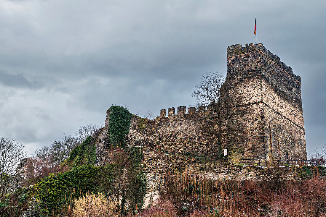 Die Burg Altwied, Neuwied, Rheinland-Pfalz, Deutschland