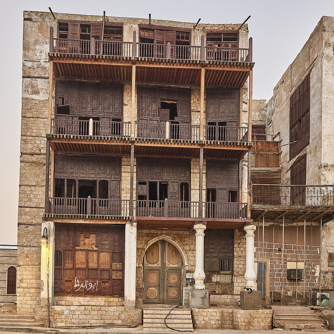 Altes Viertel El Balad in Jeddah, Dschidda, Saudi-Arabien