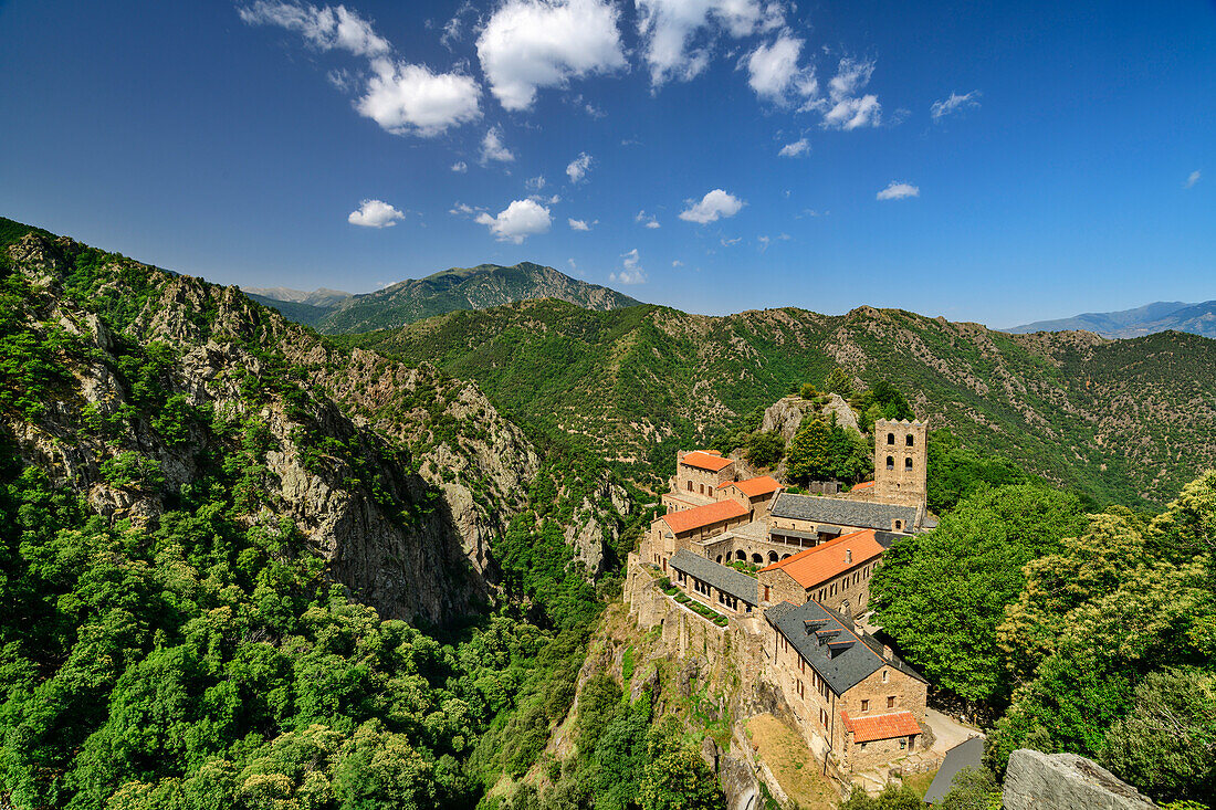 Saint Martin Monastery, Abbaye Saint Martin du Canigou, Prades, Pyrenees, France