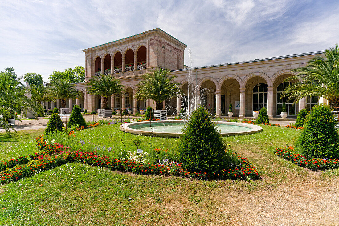 Regentenbau im Staatsbad Bad Kissingen, Unterfranken, Franken, Bayern, Deutschland