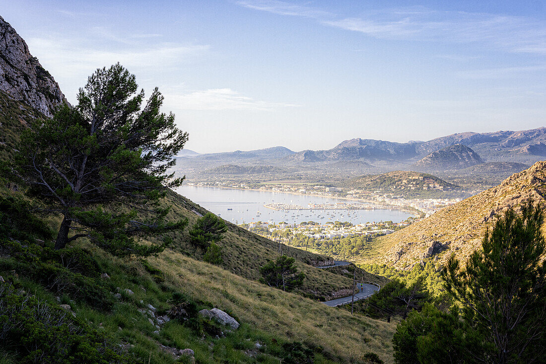 View of Port de Pollenca, Mallorca, Spain