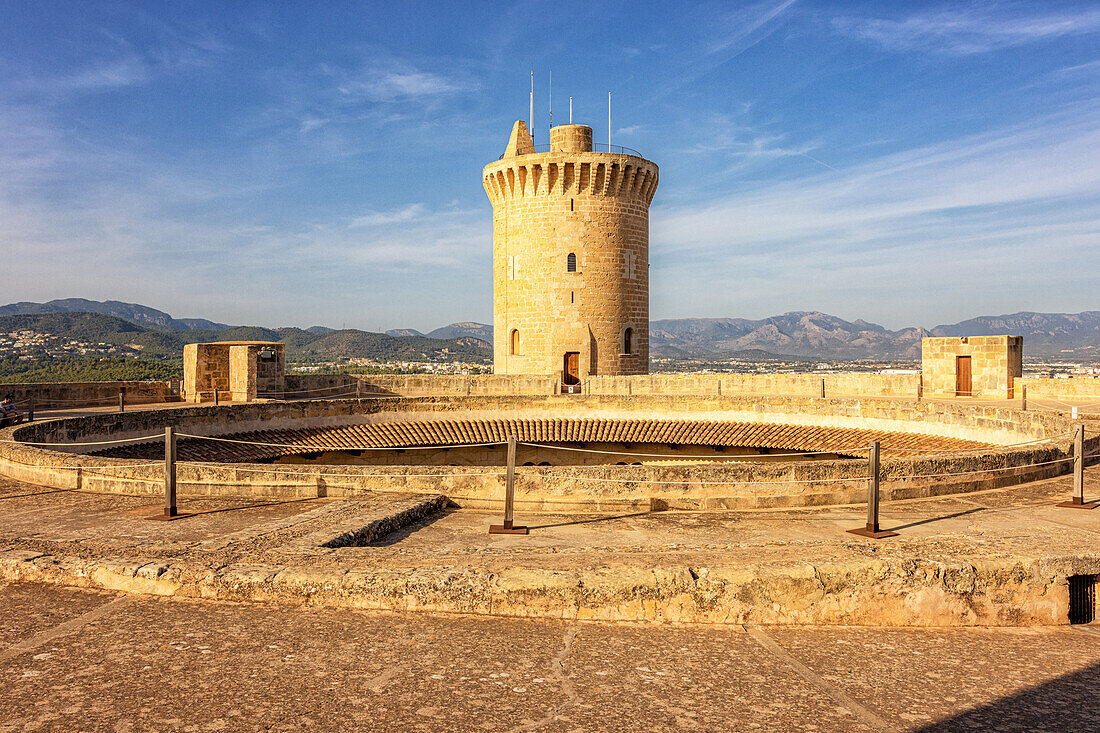 Burg Castillo de Bellver, Palma de Mallorca, Mallorca, Spanien