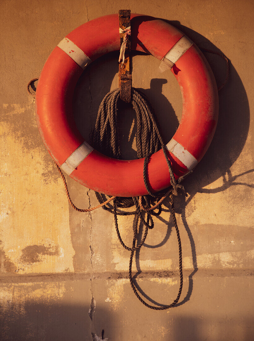 A rescue buoy