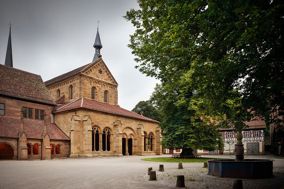 Klosterkirche der Zisterzienserabtei Kloster Maulbronn, Enzkreis, Baden-Württemberg, Deutschland, Europa, UNESCO Welterbe