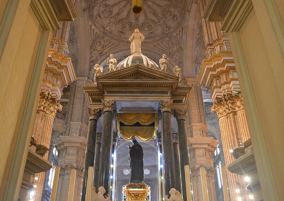 in der Kathedrale, Malaga, Andalusien, Spanien