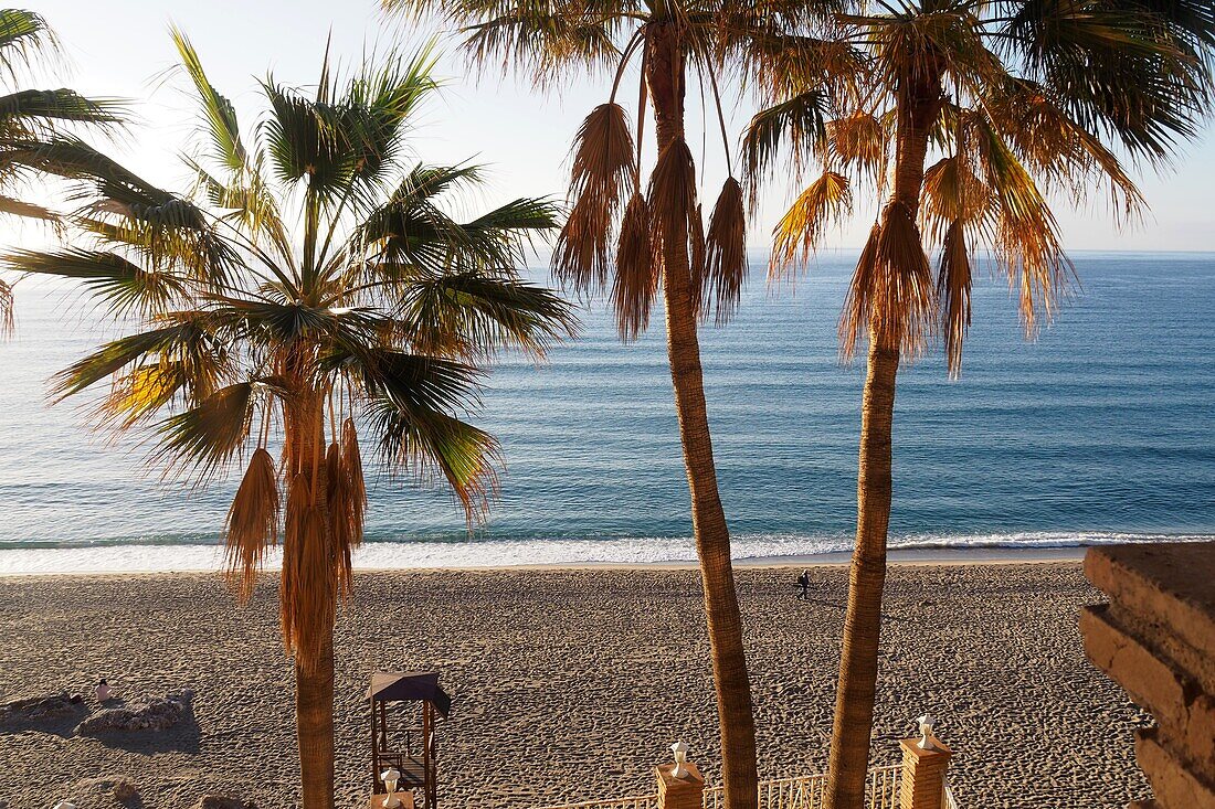 Strand von Nerja, Costa Tropical, Andalusien, Spanien