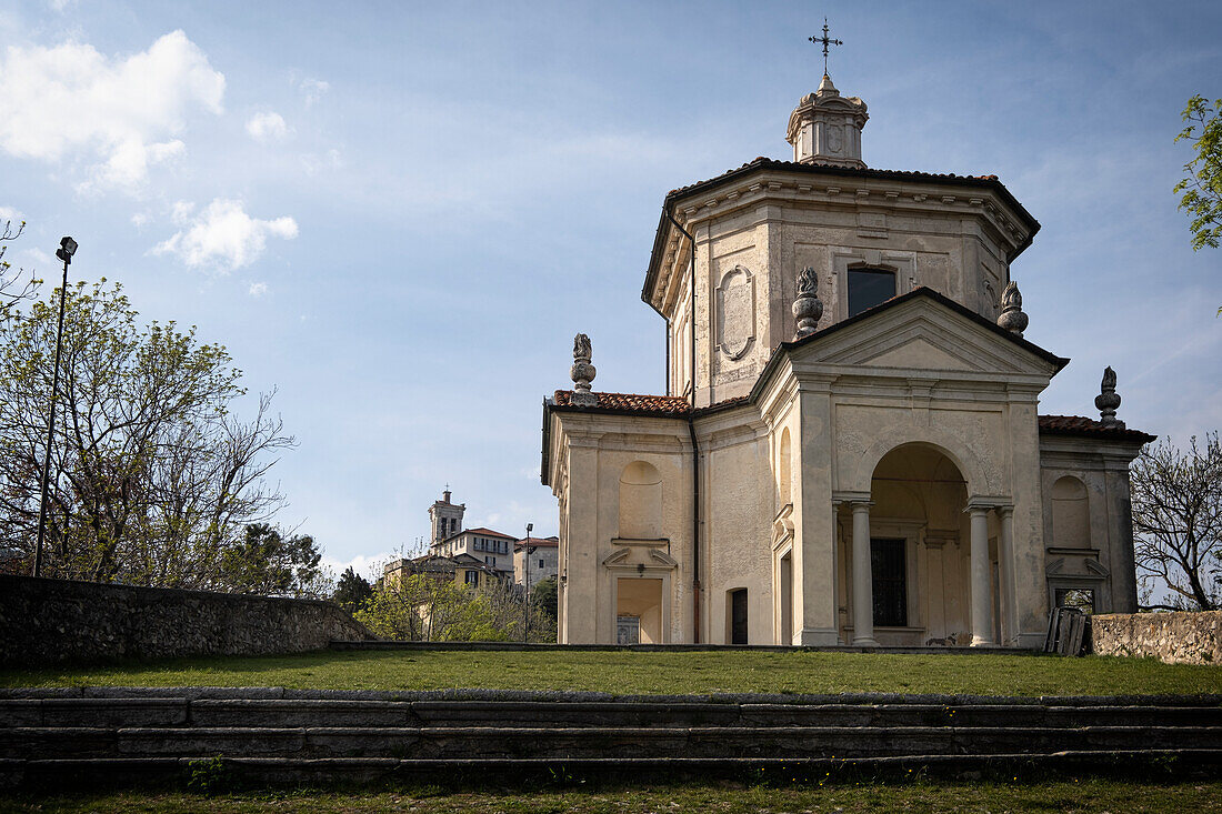 Sanctuary of Santa Maria del Monte, Santa Maria del Monte, Sacromonte di Varese, World Heritage Site, Varese, Lombardy, Italy, Europe