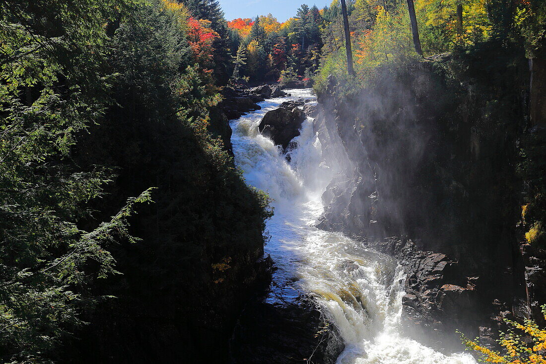 Dorwin Falls, River and Forest, Rawdon, Quebec, Canada