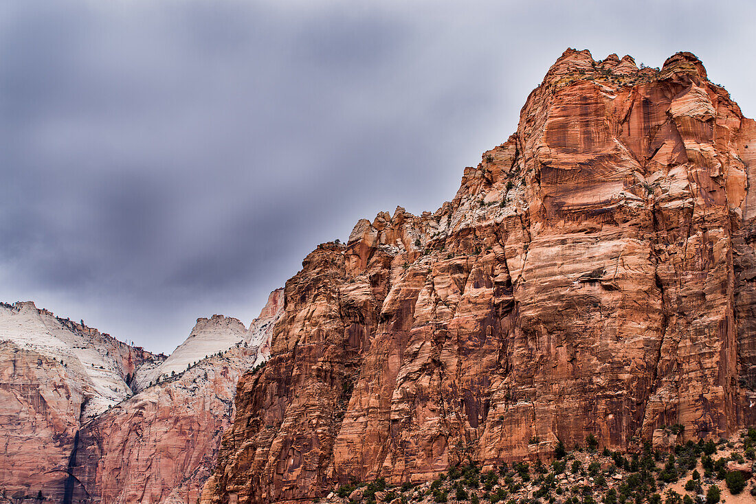 Die Landschaft des Zion-Nationalpark in Utah, USA.